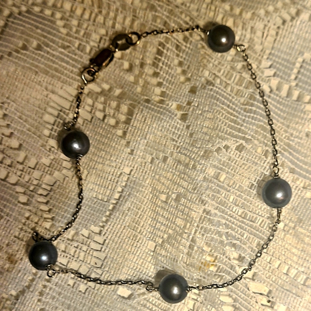 Pearl 14kt Bracelet